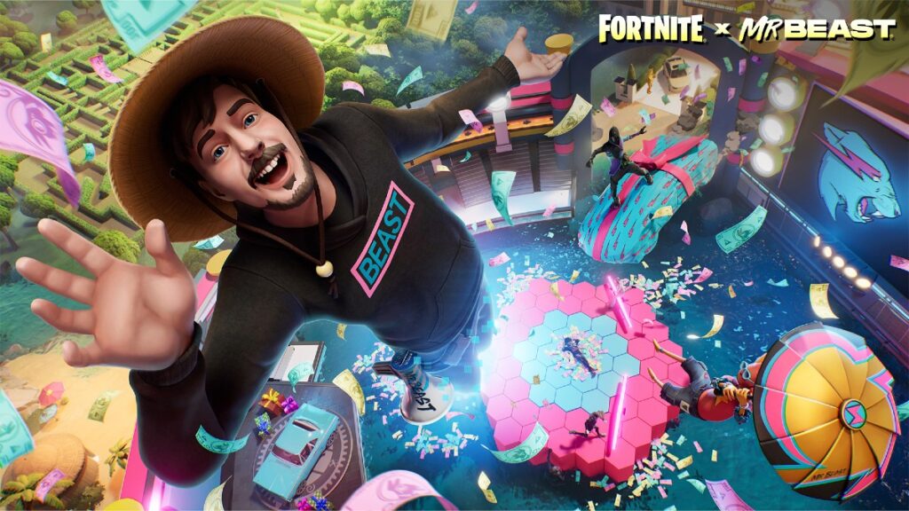 Fortnite x MrBeast release date announced + $1 million tournament & in-game outfits