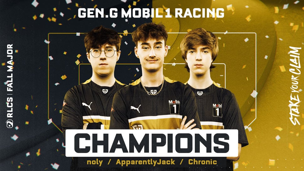 Gen.G Mobil1 Racing is the winner of RLCS Fall Major
