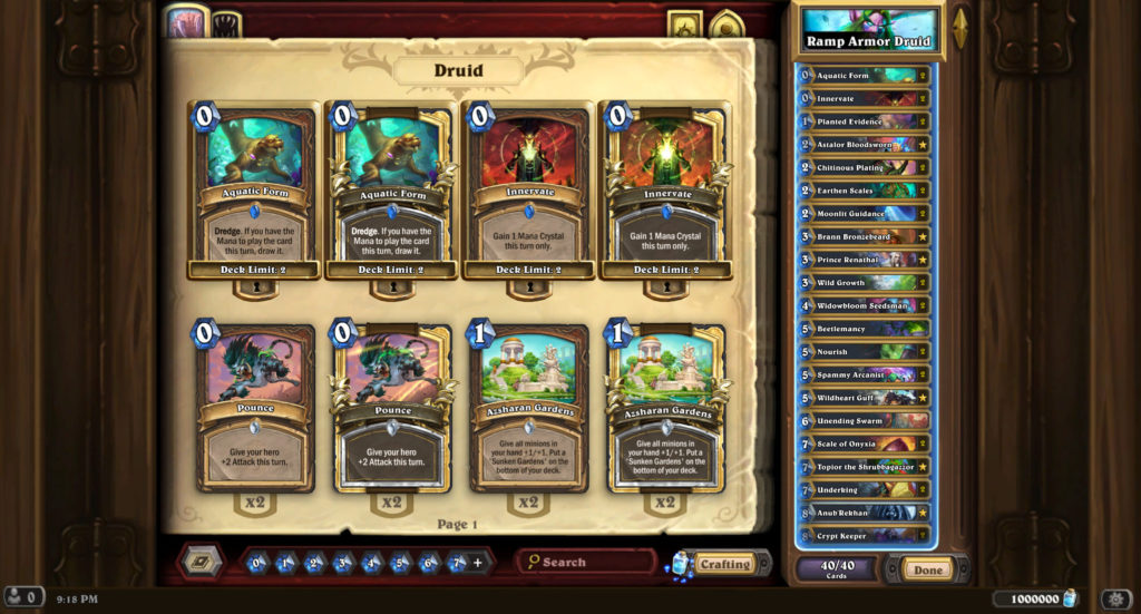 Ramp Armor Druid screenshot. Image via Blizzard Entertainment.