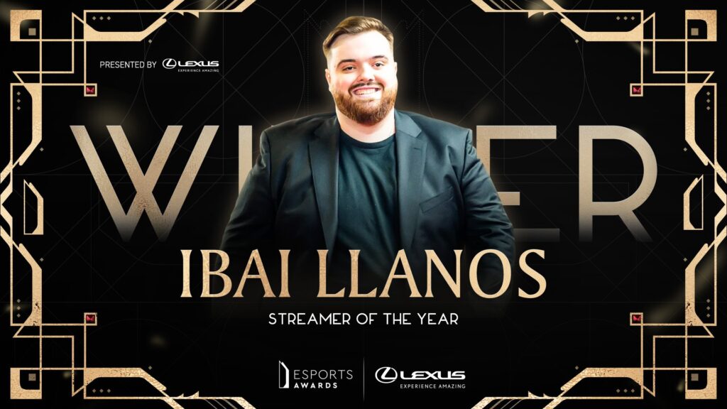Ibai wins Streamer of the Year for the third consecutive year