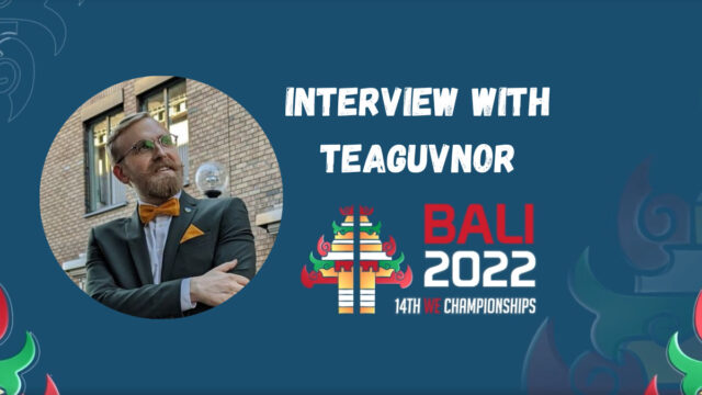TeaGuvnor talks about the importance of national tournaments at IESF 14th World Esports Championship Bali 2022