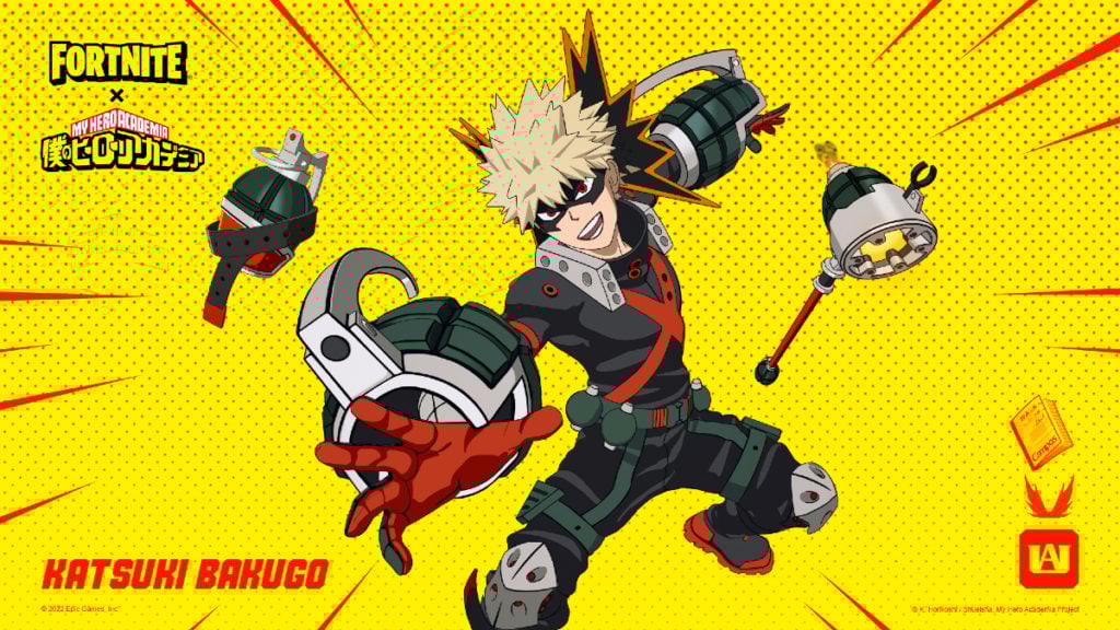 Katsuki Bakugo cosmetic set