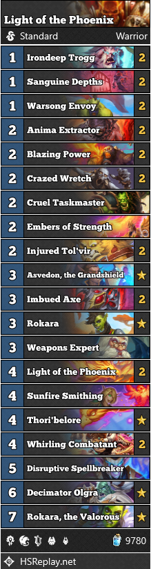 Warrior Light of the Phoenix Recipe