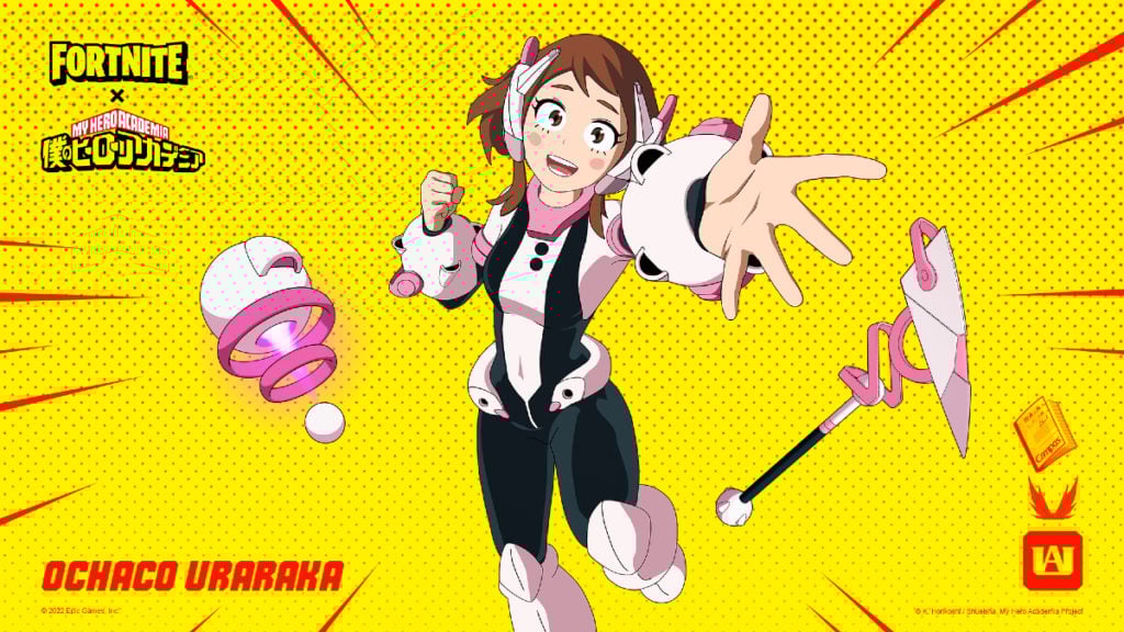 Ochaco Uraraka cosmetic set