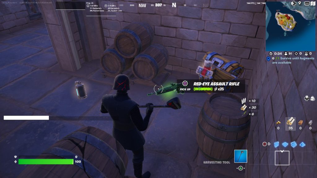 Red Eye Assault Rifle in-game