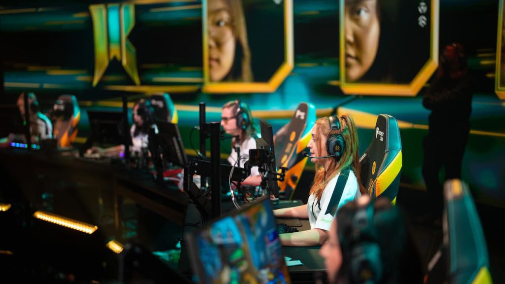 Benita "bENITA" Novshadian of Shopify Rebellion competes at the VALORANT Game Changers Championship Finals Stage on November 20, 2022 in Berlin, Germany.