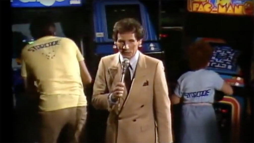 A stll from Starcade in 1980s.