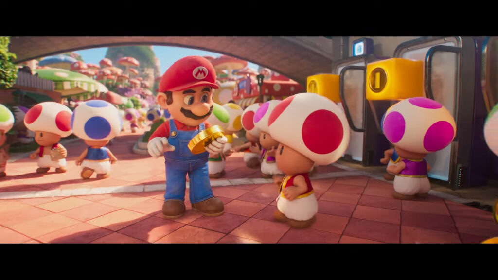 The Super Mario Bros. Movie clip at Game Awards 2022 is full of easter eggs
