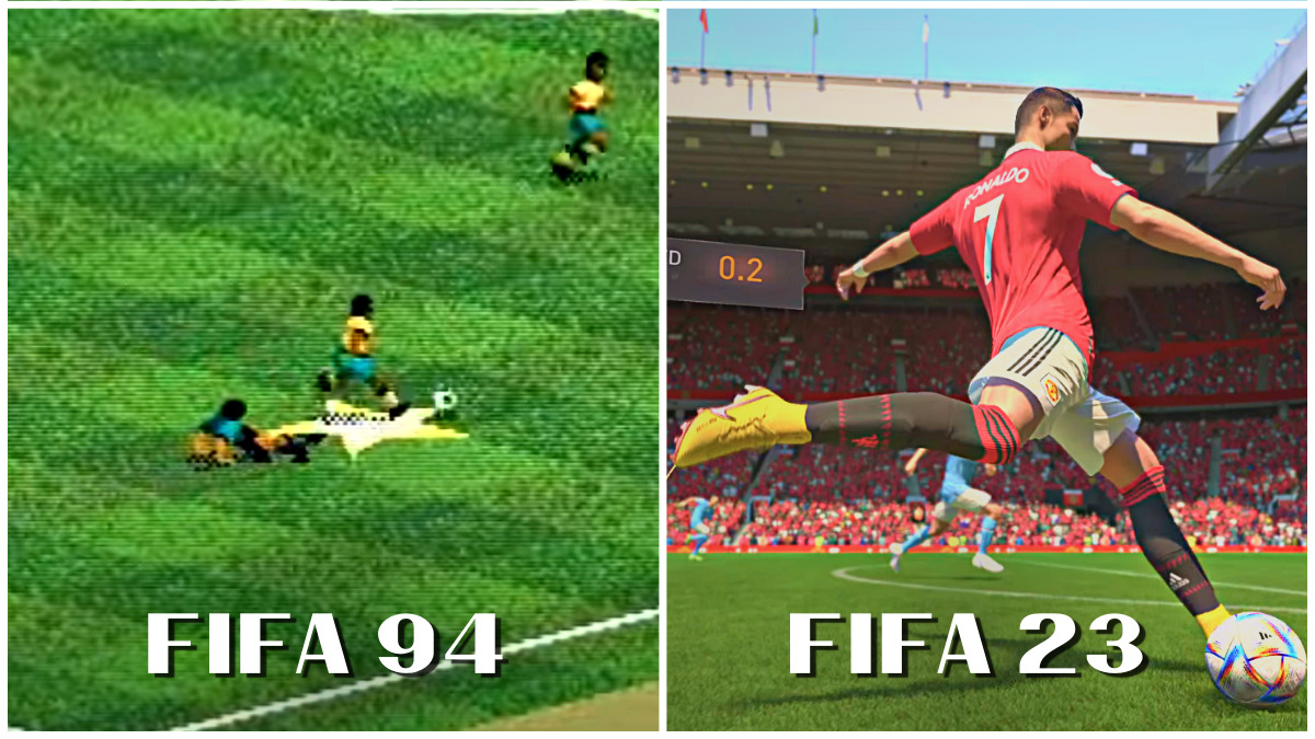 The evolution of FIFA games [1993 – 2022]