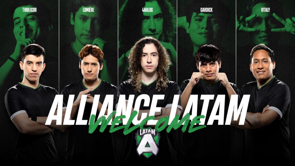 Alliance.LATAM roster for SA DPC 2022/23