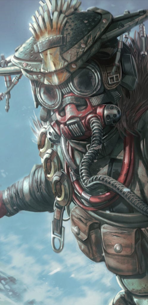 Apex Legends Backgrounds: Bloodhound close up
