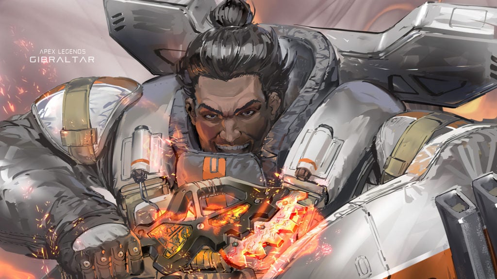 Apex Legends Backgrounds: Gibraltor with heirloom