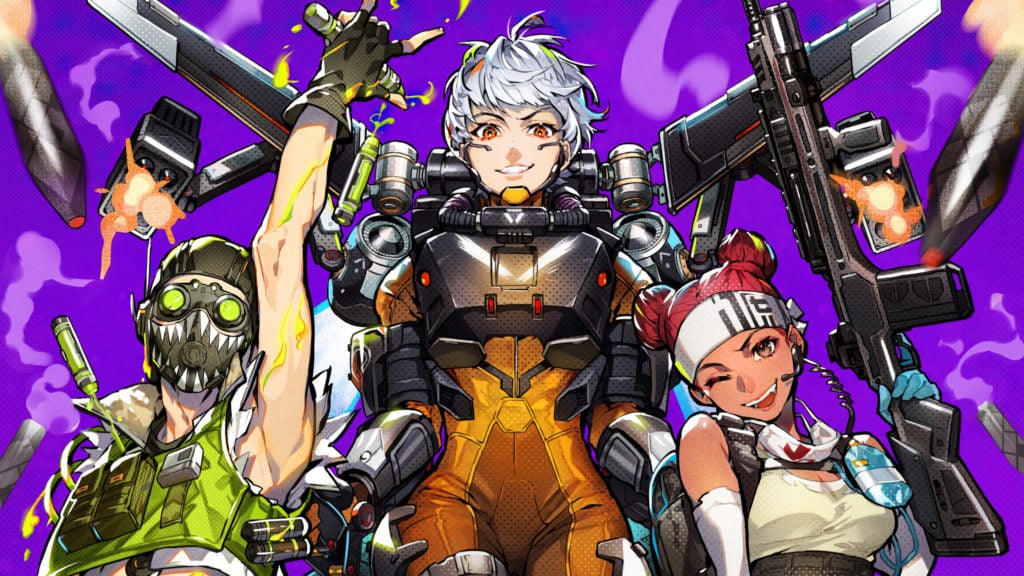 Valk, Octane, and Lifeline by @MikaPikaZo on Twitter