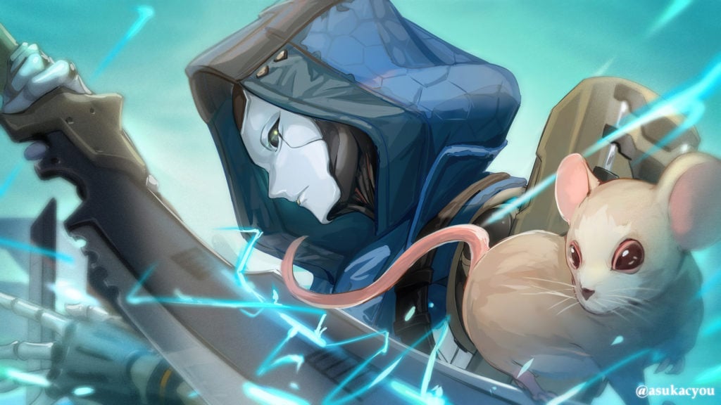 Ash with Rat in anime style, by @asukacyou on Twitter