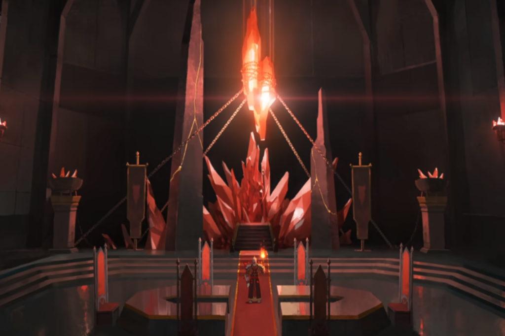 Dragon Age Absolution season 2 antagonist, Knight Templar Commander Meredith