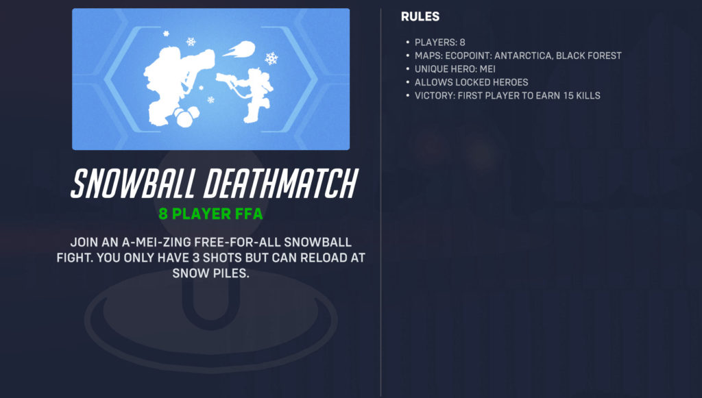 Snowball Deathmatch information