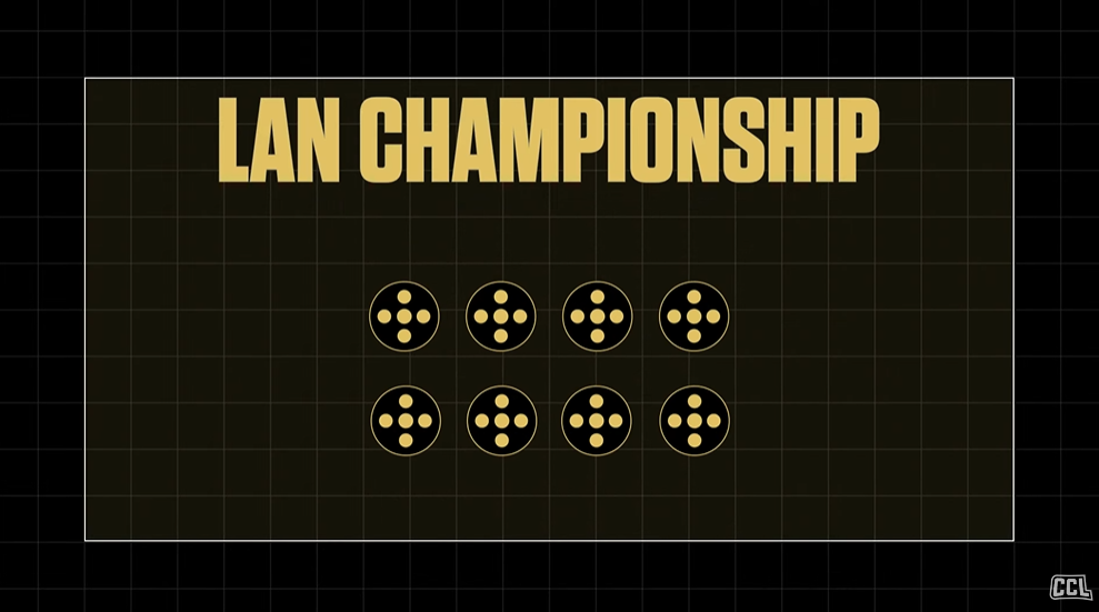 College CoD LAN Championship graphic