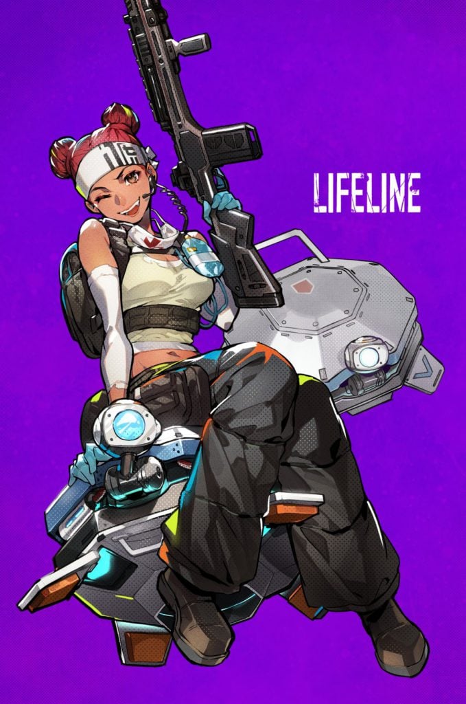 Apex Legends Backgrounds: Lifeline by @MikaPikaZo on Twitter