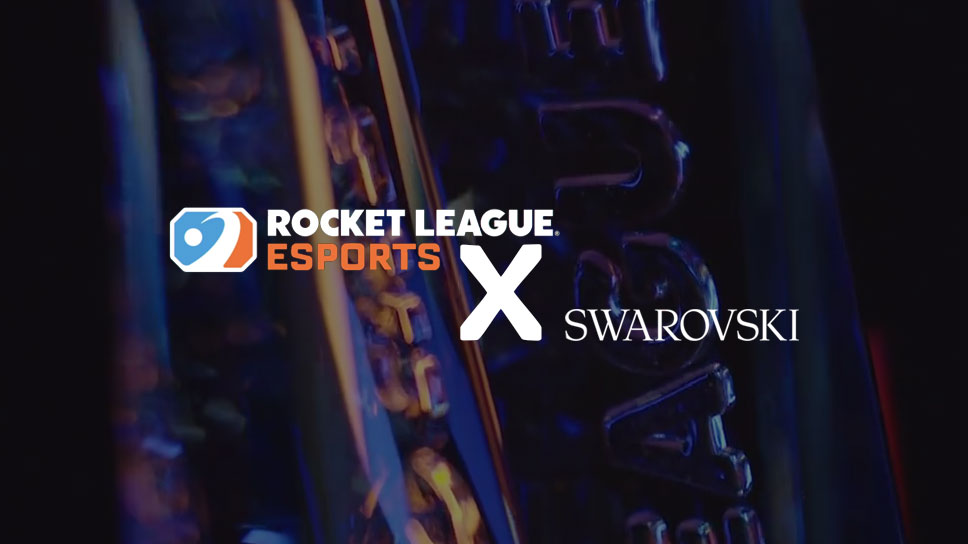 Swarovski will design the new RLCS trophies for Rocket League