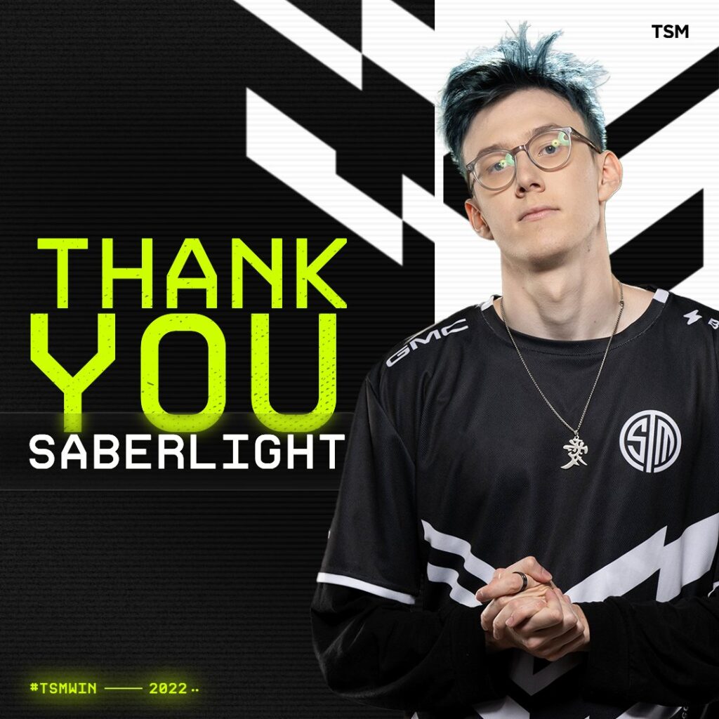 Dota 2 Giga Chad SabeRLight parts ways with TSM while pub star Kasane takes his place