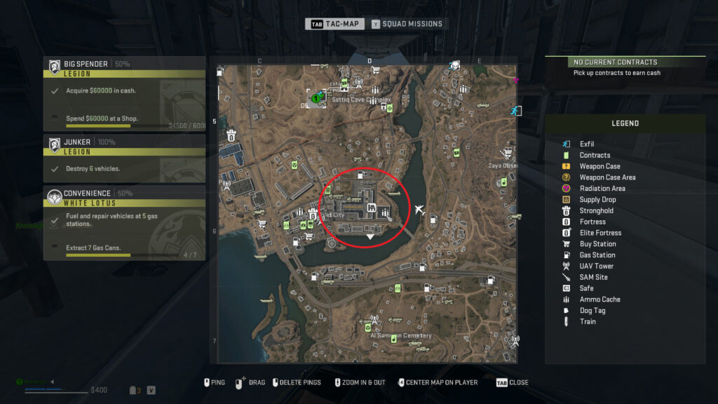 The Shopping Center in CoD DMZ location