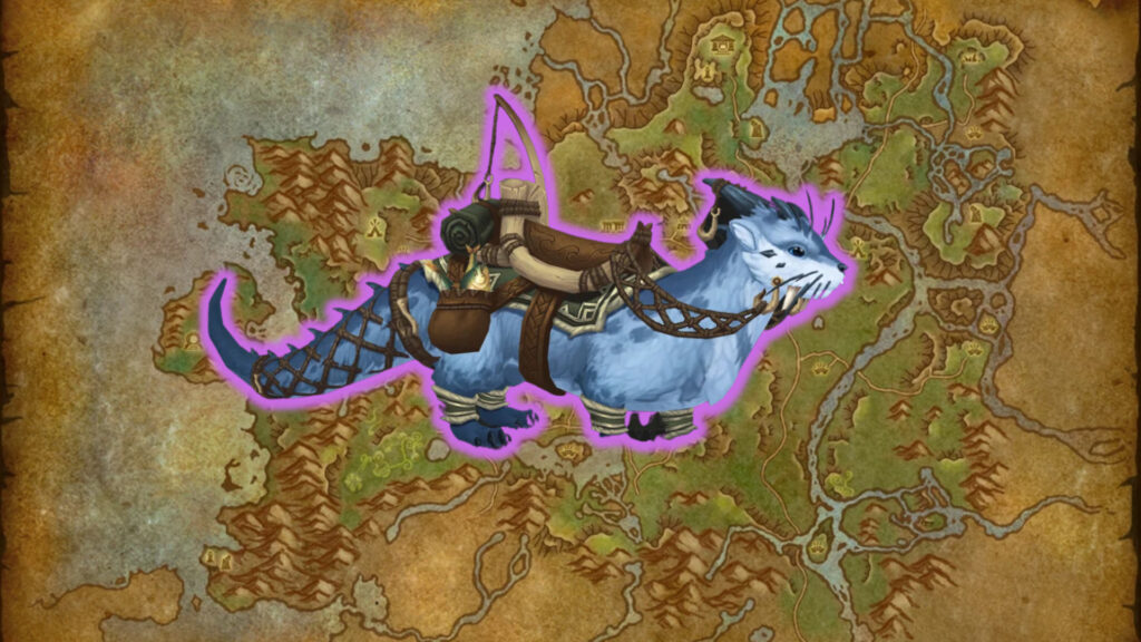 How to get the secret Otto the otter mount in WoW Dragonflight via lots and lots of fishing