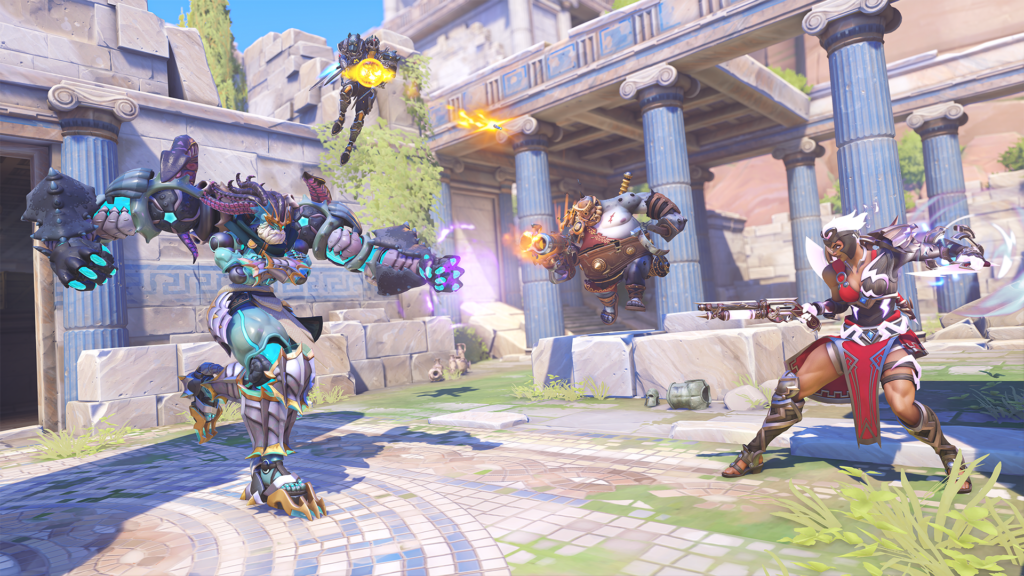 Overwatch 2 Battle for Olympus screenshot