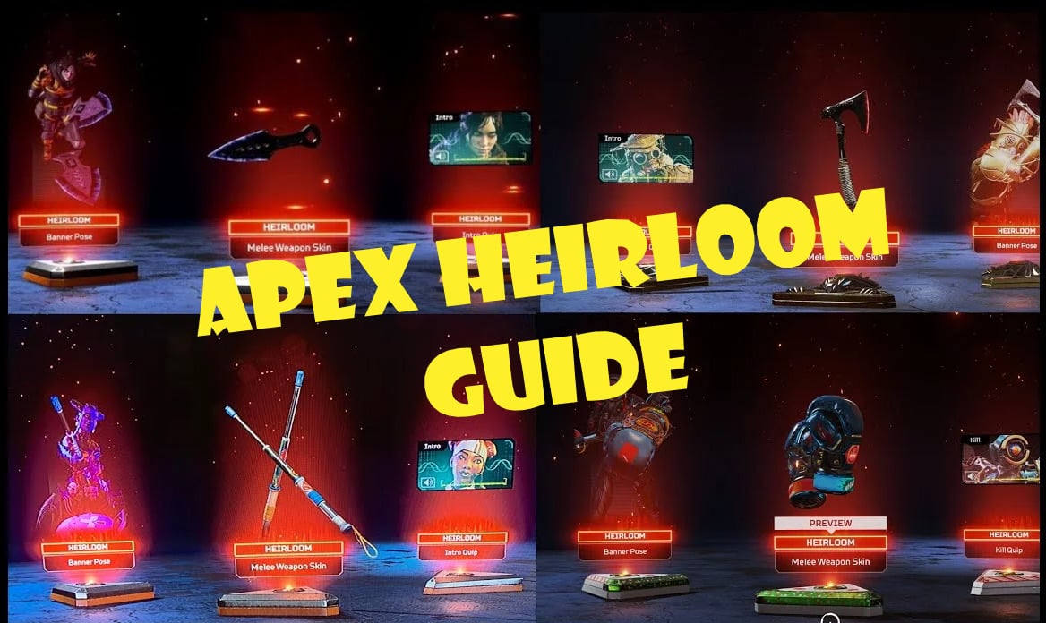 The ultimate Apex Legends Heirloom guide