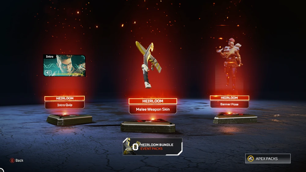 Bangalore's Heirloom bundle