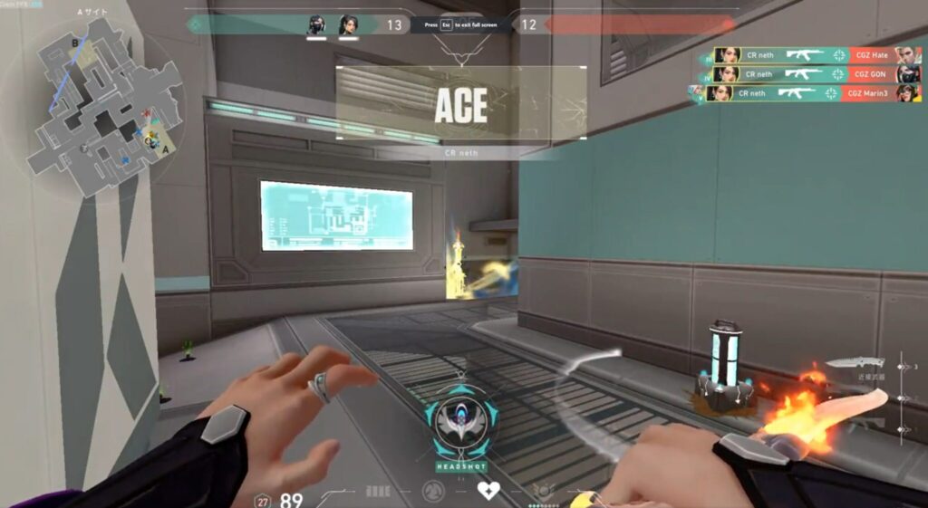 Crazy Raccoon Neth wins a 1v5 ace clutch as battle Sage