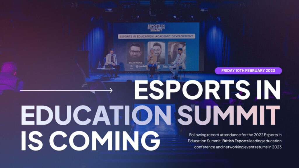 Esports in Education Summit 2023 information