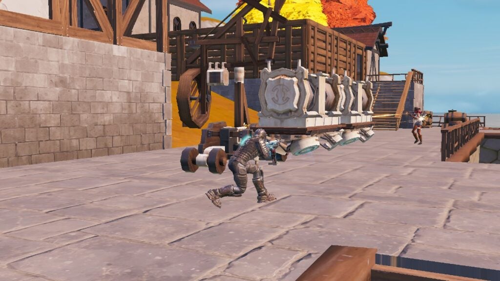 Fortnite ranged weapon screenshot