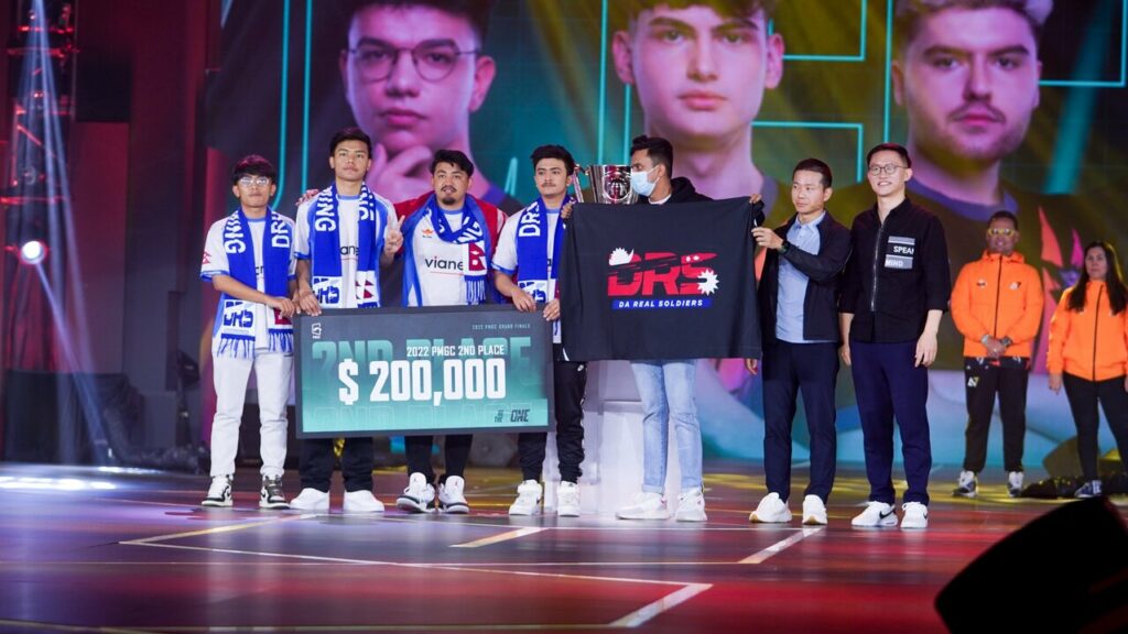 DRS Gaming got second place in the PMGC 2022 Finals