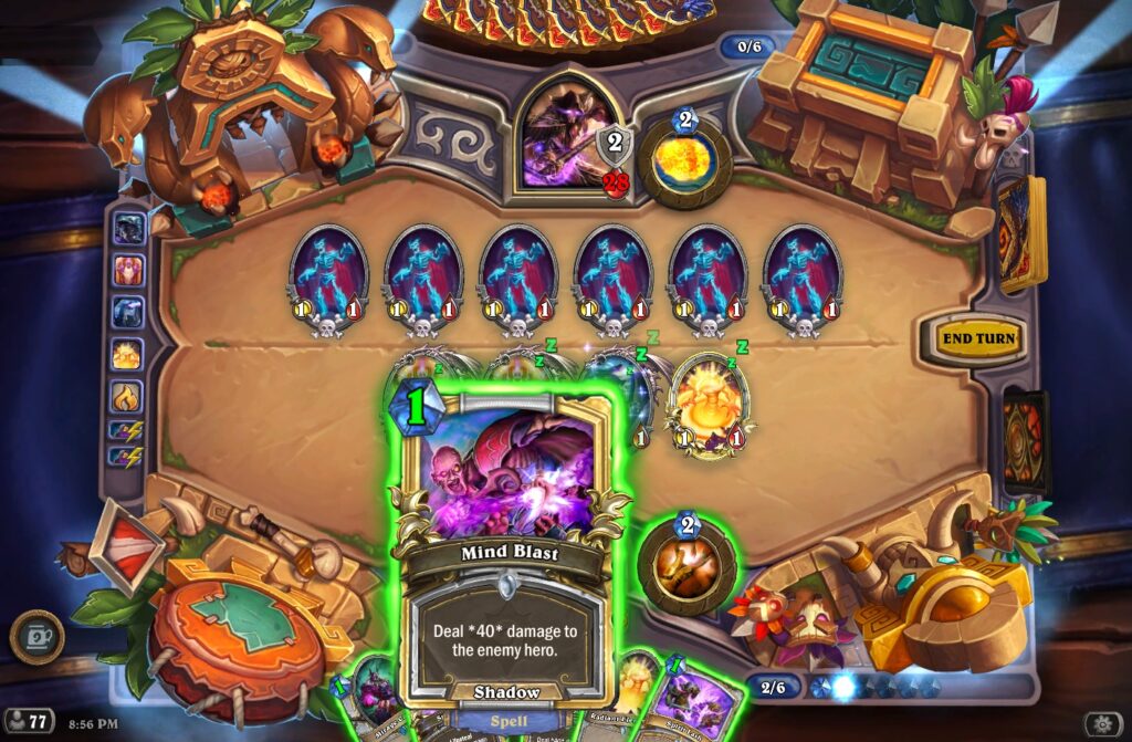 Hearthstone Miniature Warfare Tavern Brawl deck (Image via Blizzard Entertainment)