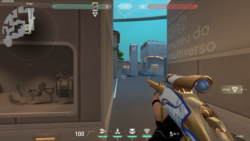 Fade uses a Marshal and looks down the B Ramp area, which is often called Long on the map Pearl.