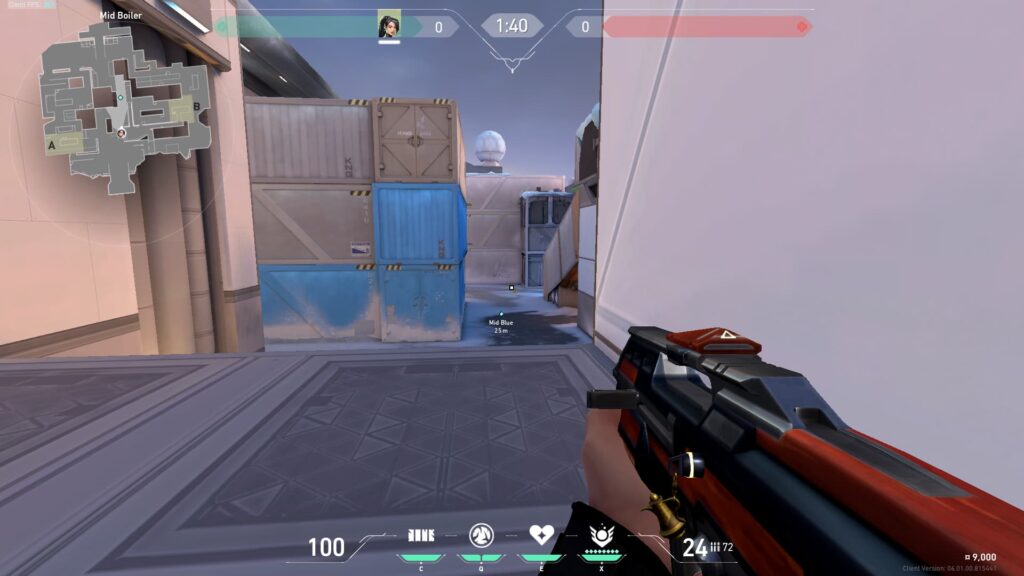 Sage turns her attention to the Mid area of Icebox with a Bulldog in hand.