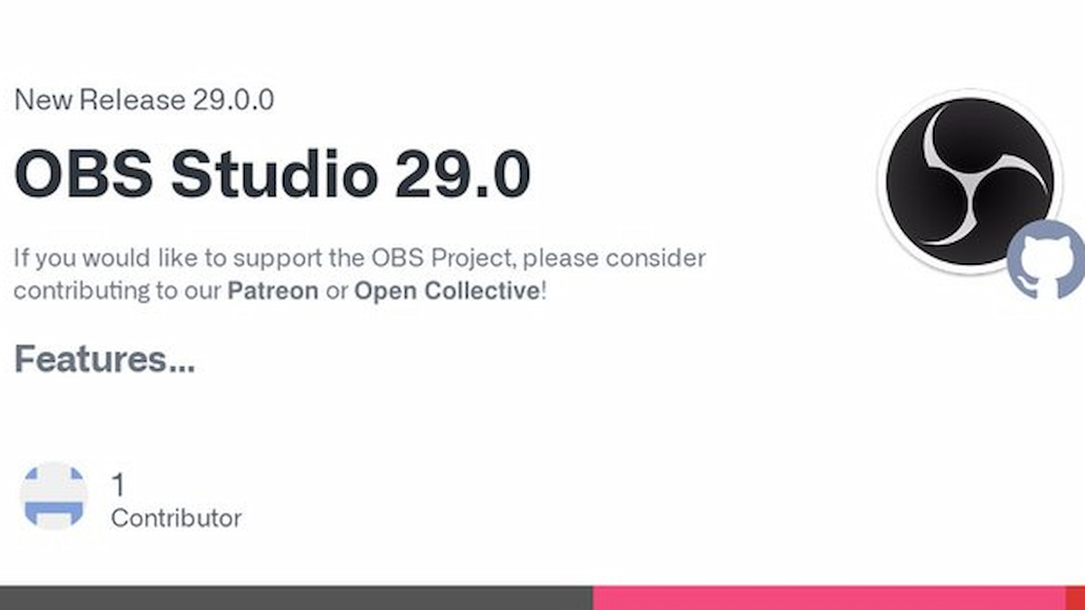 OBS Studio 29 release, everything you need to know