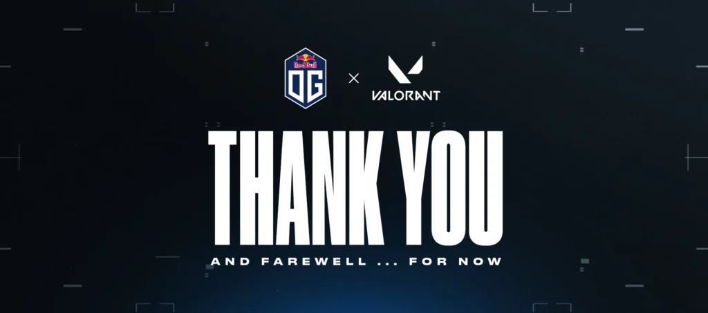 OG LDN UTD leaves Valorant esports for now