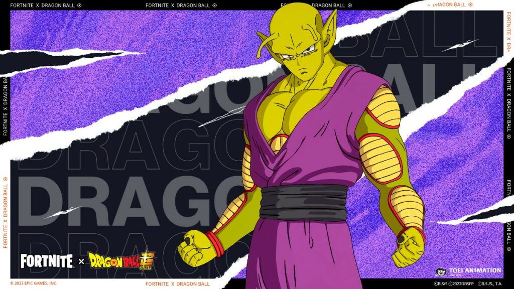 Piccolo appearance in Fortnite