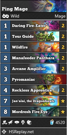 Ping Mage Half and Half deck