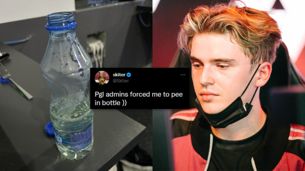 TI11 champ apologizes to PGL for claiming he was forced to pee in a bottle mid-game