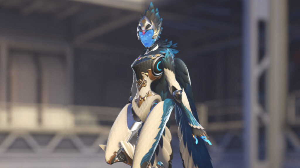 The legendary Good Fortune Kkachi Echo skin in Overwatch 2