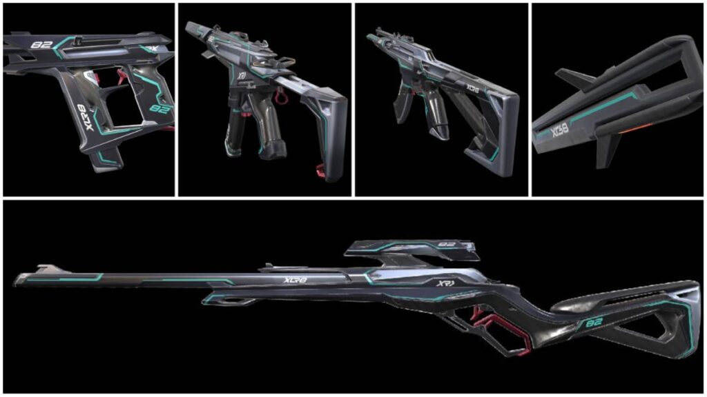 This shows the Venturi skins for the Frenzy, Spectre, Vandal, Melee, and Marshal.