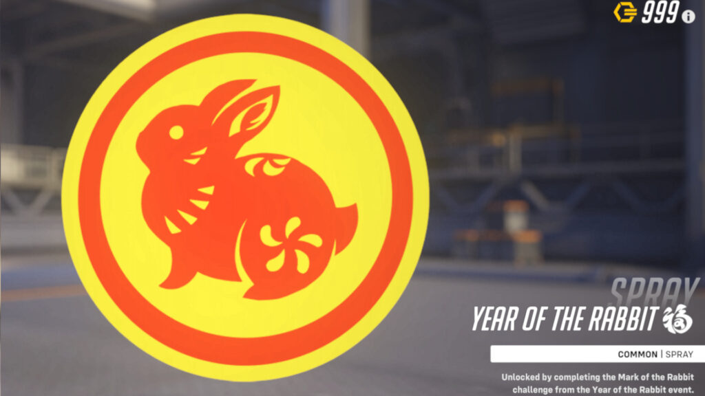 Year of the Rabbit spray