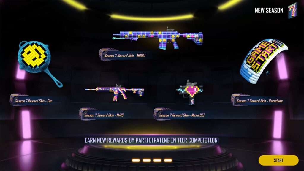 New State Mobile Battle Royale Season 7 Rewards