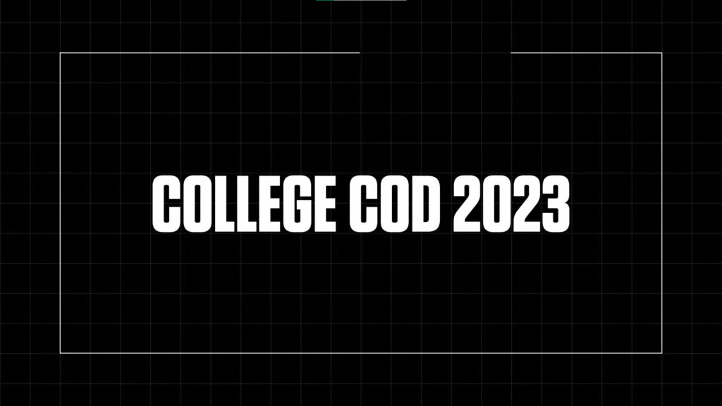 College CoD schedule for 2023 season: dates, matches, and streams