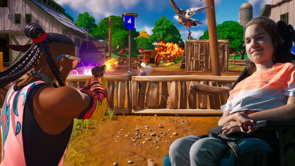 A young man with a rare spinal disease plays Fortnite with nothing but his own voice