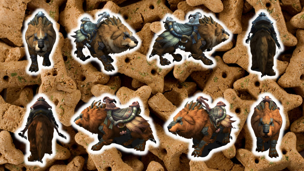 The Bakar dog species is coming as a mount to Dragonflight in Patch 10.0.7.