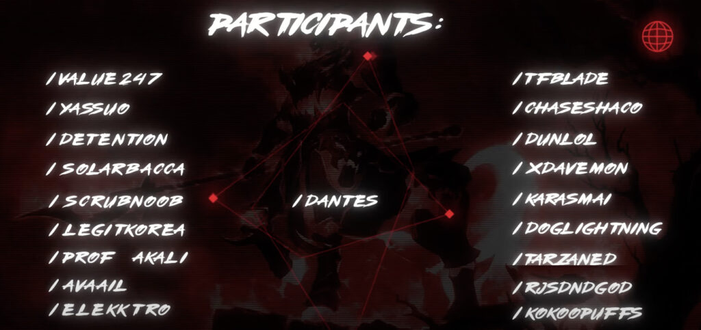 List of participants in the Race for Challenger 2023