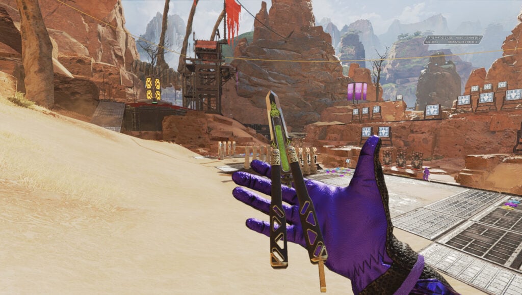 Octane's Butterfly Knife Heirloom (Image via Electronic Arts Inc.) 